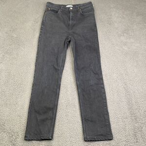 RE/DONE 70s Straight Black Stovepipe Sz 28 Style 193-3W7STRT